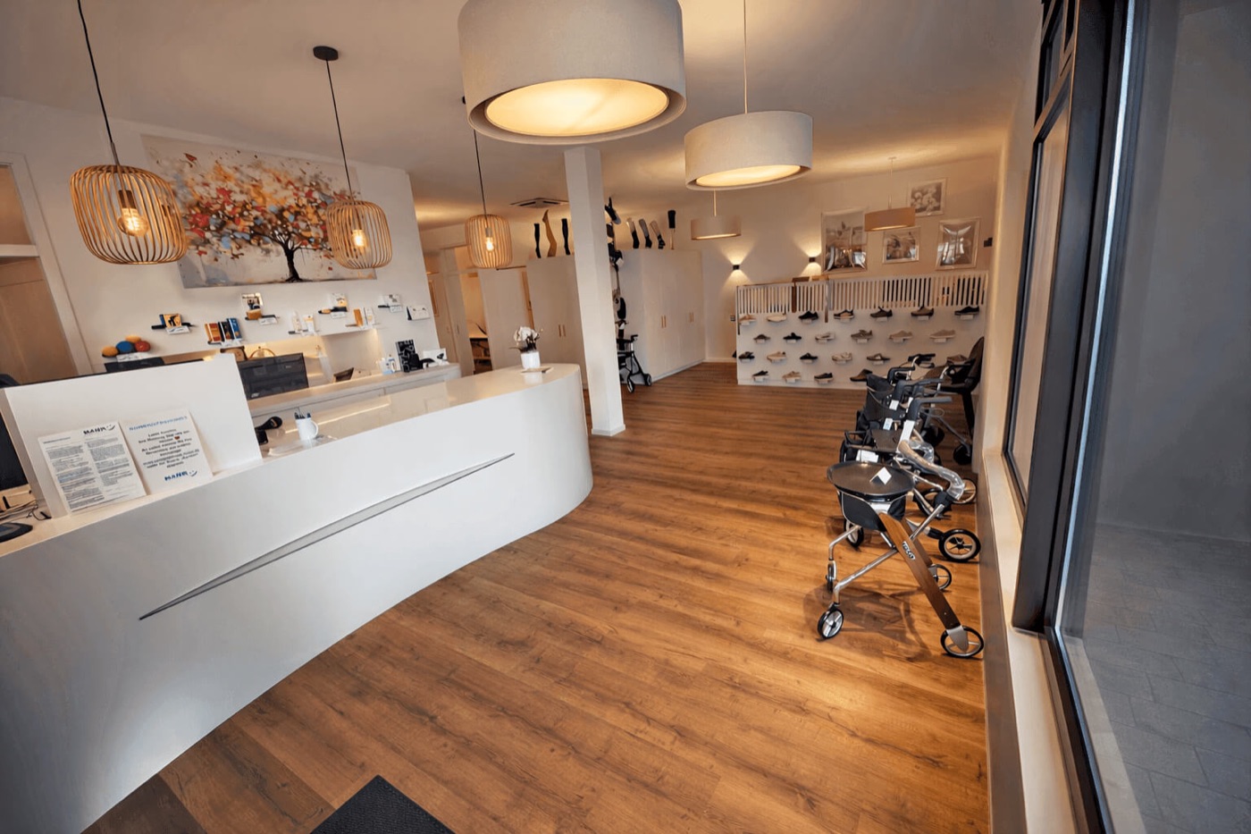 Sanitätshaus Maier Oberstenfeld – Eingangsbereich